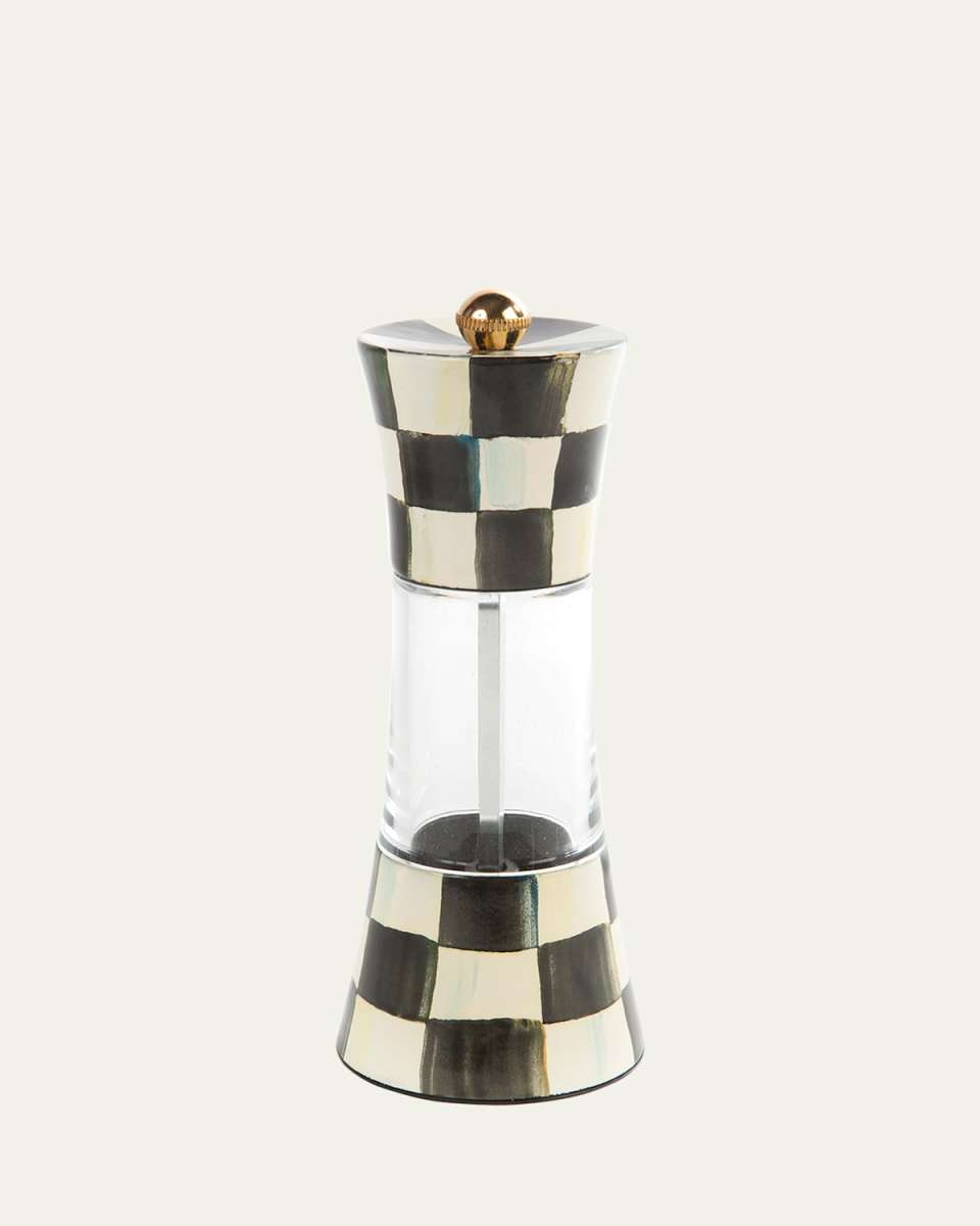 Courtly Check Enamel Pepper Grinder